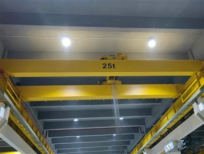 25t Crane EOT de feixe duplo de 25t de serviço pesado