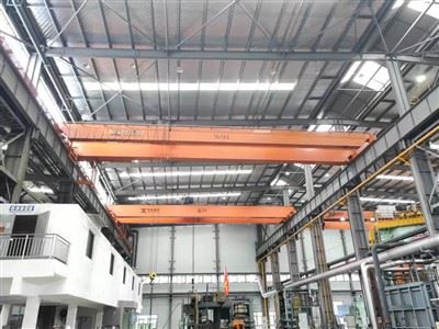 16 toneladas de viga dupla pesada guindaste para levantamento industrial
